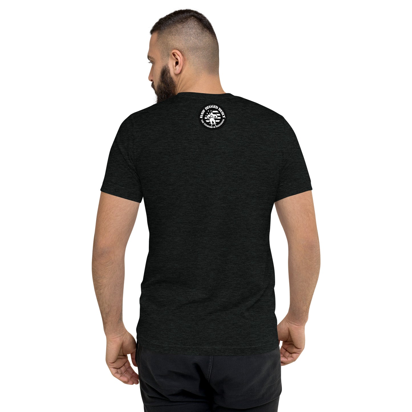 RAW RUGGED BUILT PHYSICALLY OFFENSIVE Latin Short sleeve t-shirt