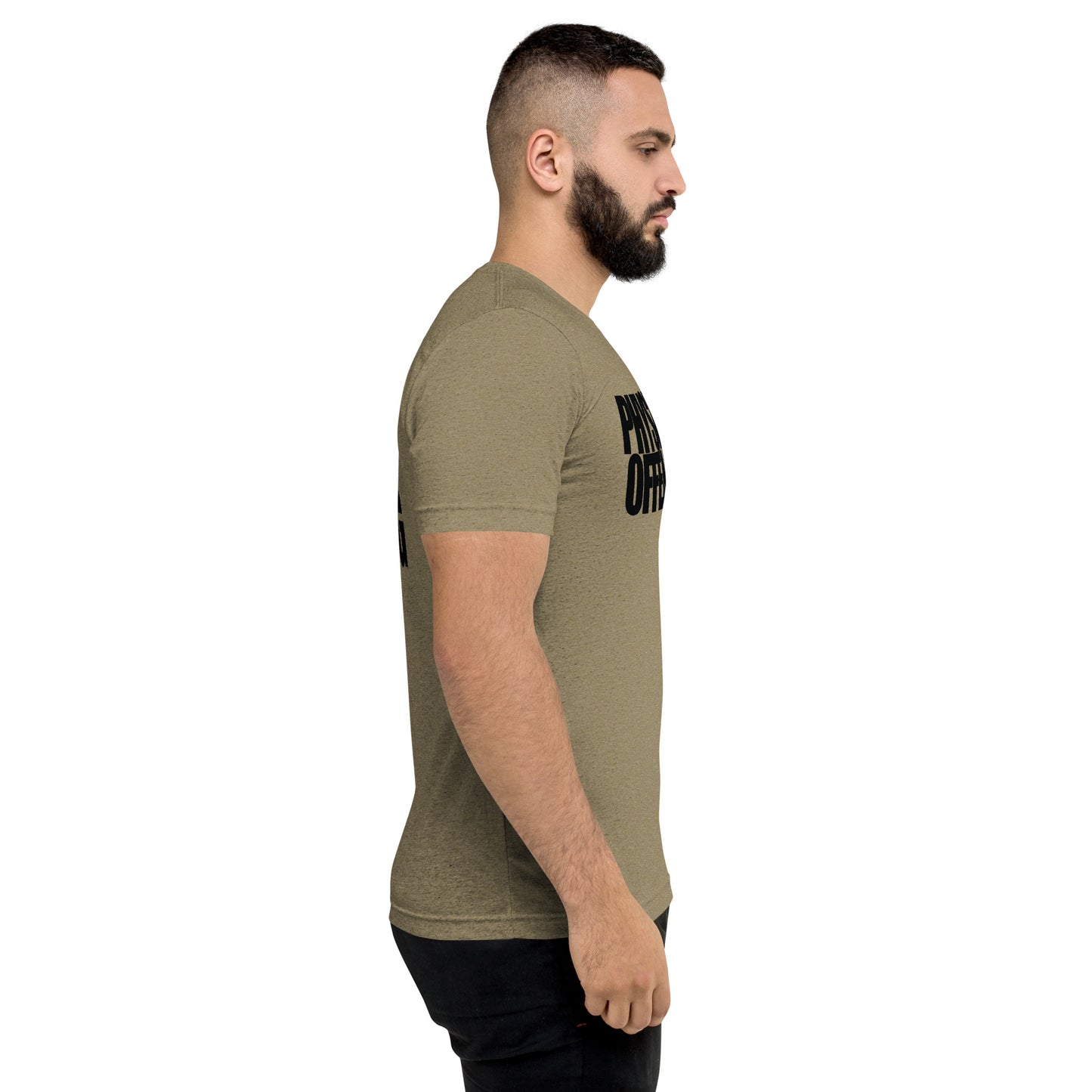 RAW RUGGED BUILT PHYSICALLY OFFENSIVE 8 Short sleeve t-shirt