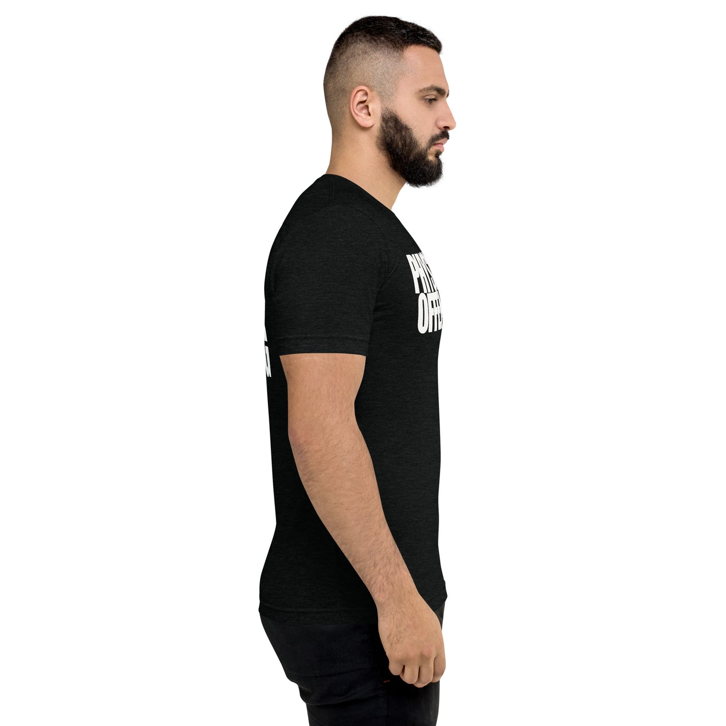 RAW RUGGED BUILT PHYSICALLY OFFENSIVE 8 Short sleeve t-shirt